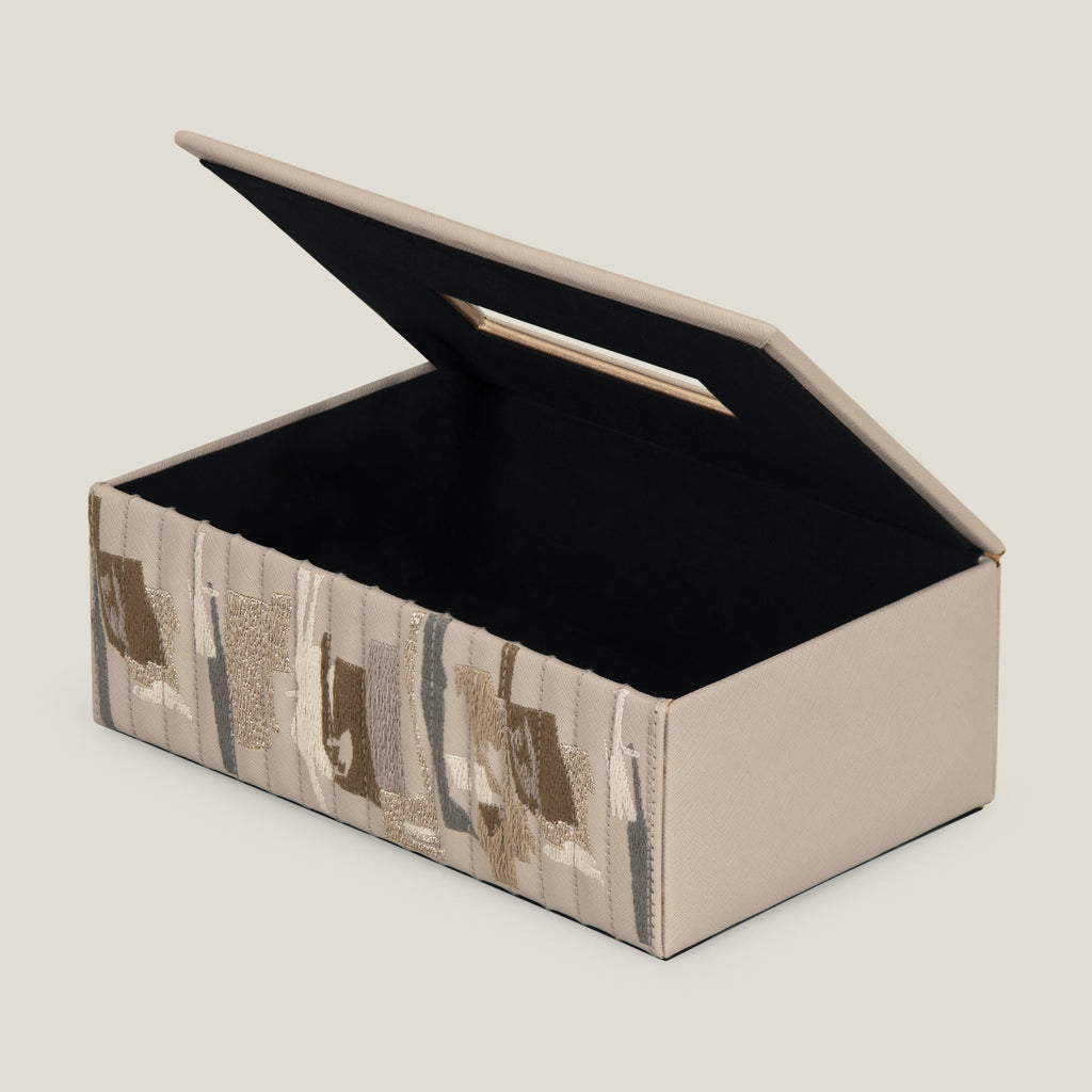 Zensar Beige Tissue Box