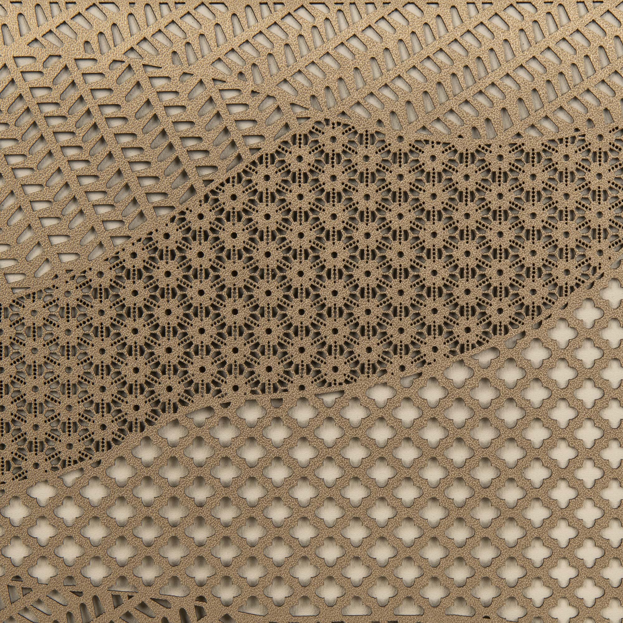 Pixel Dull Gold Dustbin